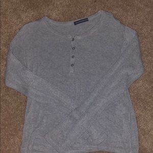gray brandy long sleeve
